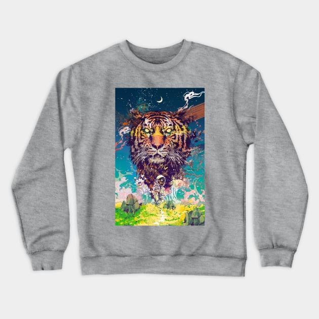 Stranded Crewneck Sweatshirt by Kire Torres